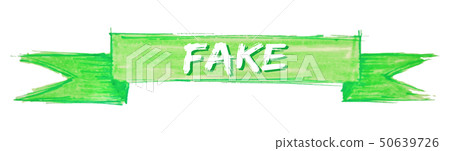 fake ribbon 50639726