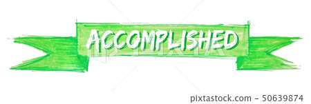 accomplished ribbon accomplished ribbon 50639874