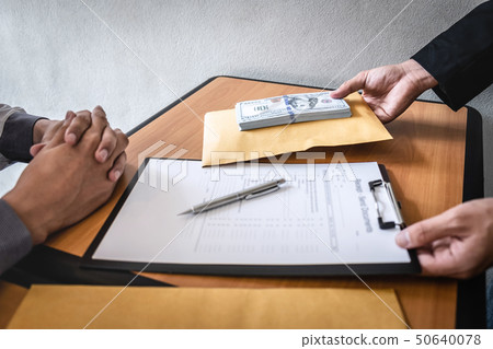Dishonest cheating in business illegal money, 50640078