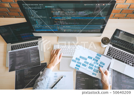Professional Developer programmer working a 50640209