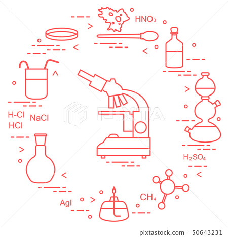 Chemistry scientific, education elements 50643231