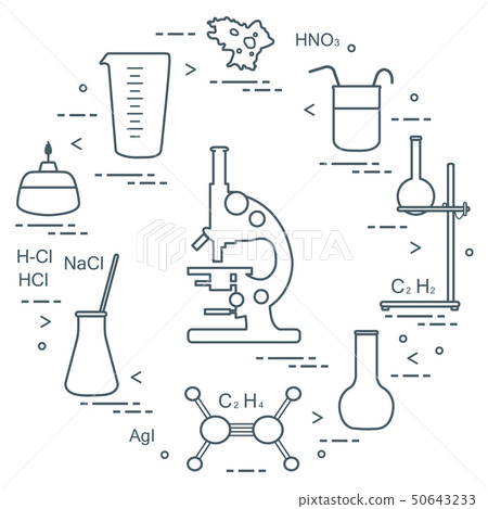 Chemistry scientific, education elements 50643233