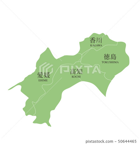 四國地區地圖 50644465