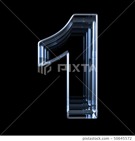 Transparent x-ray number 1 ONE. 3D 50645572