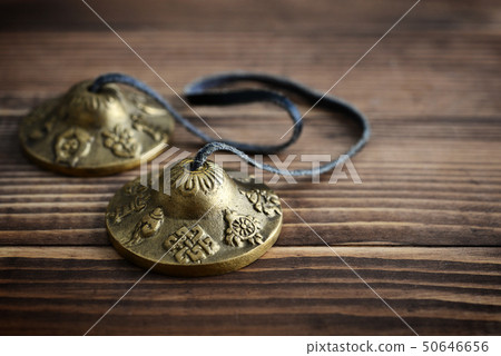 Tibetan Ting Sha Ceremonial Bells 50646656