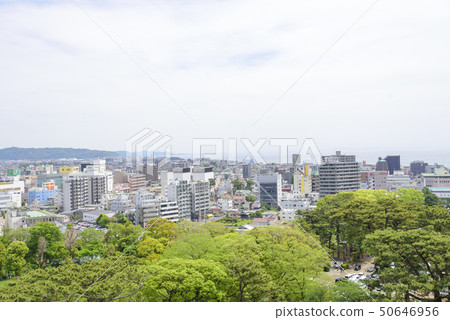 Landscape in the east direction from Odawara Castle (Odawara City, Kanagawa Prefecture) Landscape in the east direction from Odawara Castle (Odawara City, Kanagawa Prefecture) 50646956