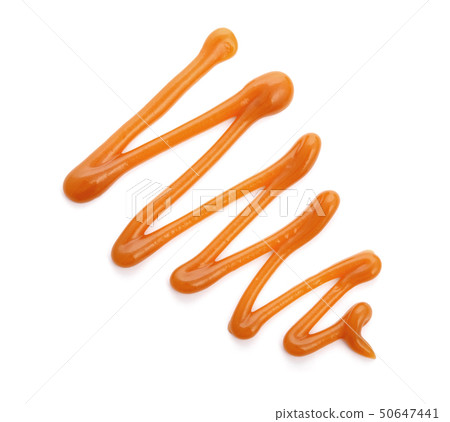 Sweet caramel sauce 50647441