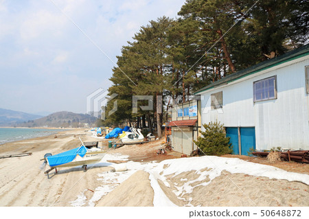 塔澤湖遊船停靠 50648872