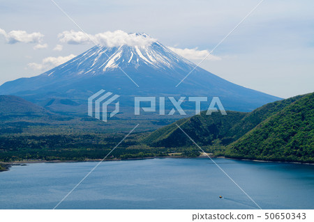 來自本莊湖的富士山 50650343