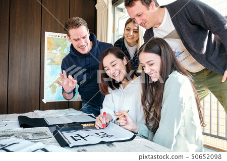 外國人入境書法經驗 50652098