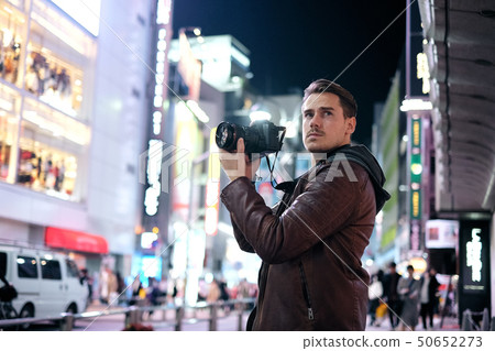 Foreigner inbound Tokyo sightseeing photography 50652273