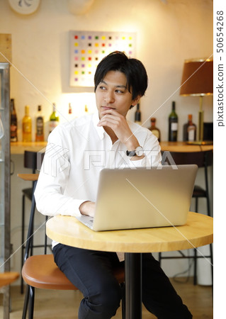 Male personal computer Male personal computer 50654268