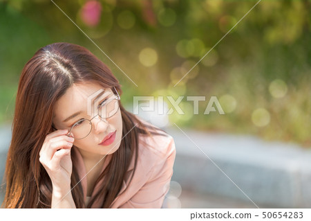 Outdoor glasses beauty Outdoor glasses beauty 50654283