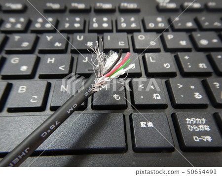 Disconnected USB cable 50654491