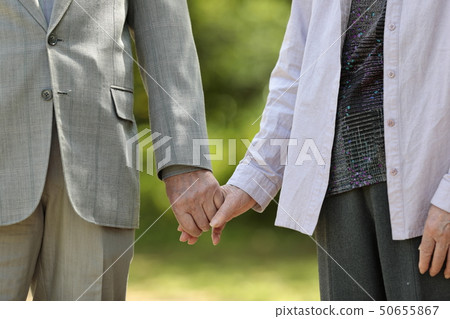 Senior Oshidori couple new green Senior Oshidori couple new green 50655867