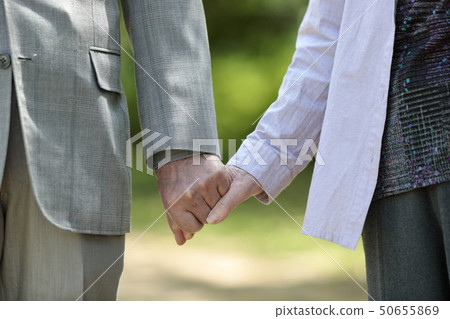 Senior Oshidori couple new green Senior Oshidori couple new green 50655869