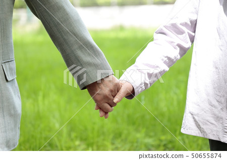 Senior Oshidori couple new green Senior Oshidori couple new green 50655874