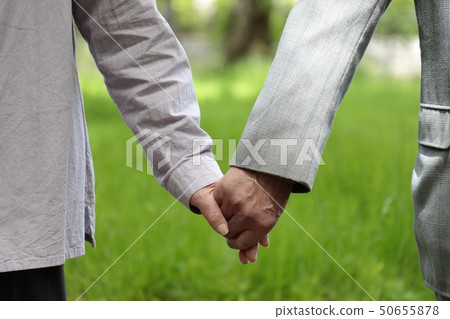 Senior Oshidori couple new green Senior Oshidori couple new green 50655878