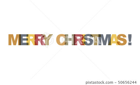 Merry Christmas, phrase overlap color no Merry Christmas, phrase overlap color no 50656244