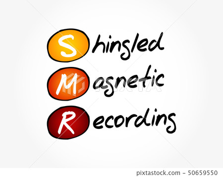 SMR - Shingled Magnetic Recording 50659550