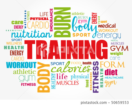 TRAINING word cloud collage TRAINING word cloud collage 50659553