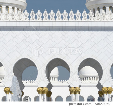 Fragment Of Sheikh Zayed Grand Mosque, Abu Dhabi 50659960