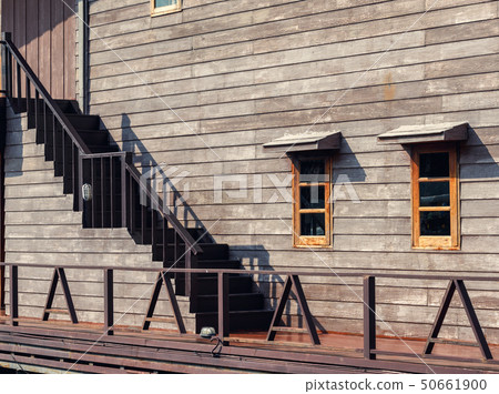 Exterior of hardwood building with window and 50661900