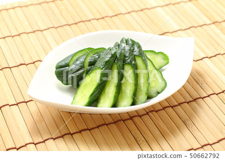 Pickles, pickled cucumbers overnight, salted, pickled 50662792