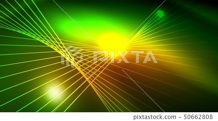 Shiny neon space background 50662808