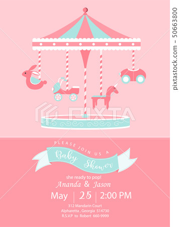 Baby shower invitation cards,birthday cards,poster 50663800