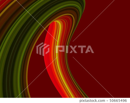 Twisted abstract striped shape. 3D rendering Twisted abstract striped shape. 3D rendering 50665496