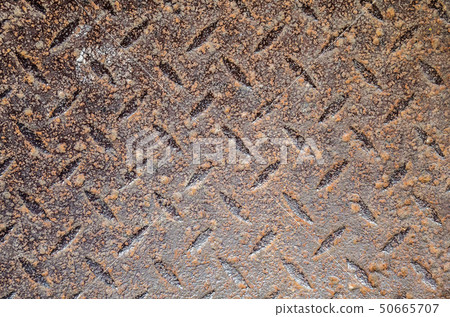 metal diamond plate in brown color 50665707