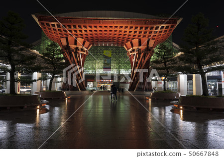 Kanazawa Station Drum Gate light up 2018-version Kanazawa Station Drum Gate light up 2018-version 50667848