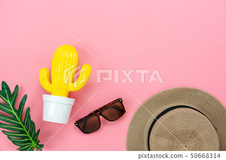 Table top view accessory of clothing women plan Table top view accessory of clothing women plan 50668314