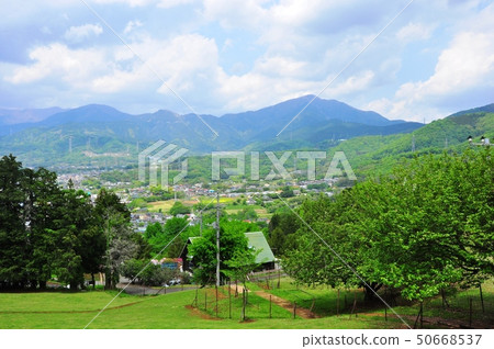 Hadano City Koboyama Park Hiking Course Near Menyo no Sato Townscape and Tanzawa Mountains View 50668537