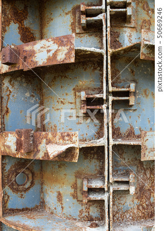 Rusty metal formwork Rusty metal formwork 50669246