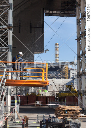 Construction of New Safe Confinement at Chernobyl Construction of New Safe Confinement at Chernobyl 50670264