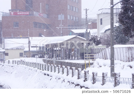 港南鐵路大淀線中央弘前站雪家 50671026
