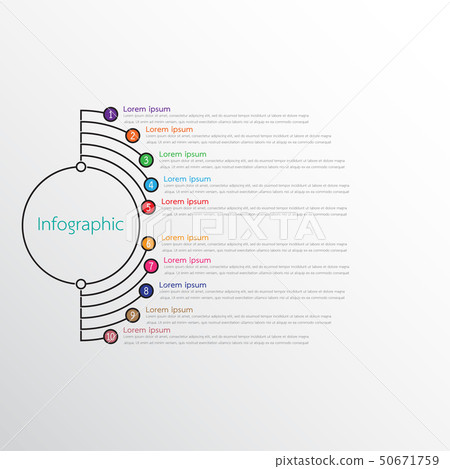 The infographic details for the report. 10 topic. The infographic details for the report. 10 topic. 50671759