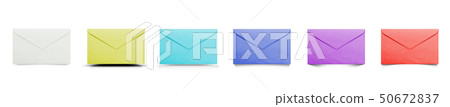 Set of color envelopes with different shadows Set of color envelopes with different shadows 50672837