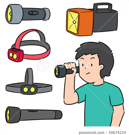 vector set of torch 50674224