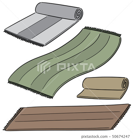 vector set of mat - Stock Illustration [50674247] - PIXTA