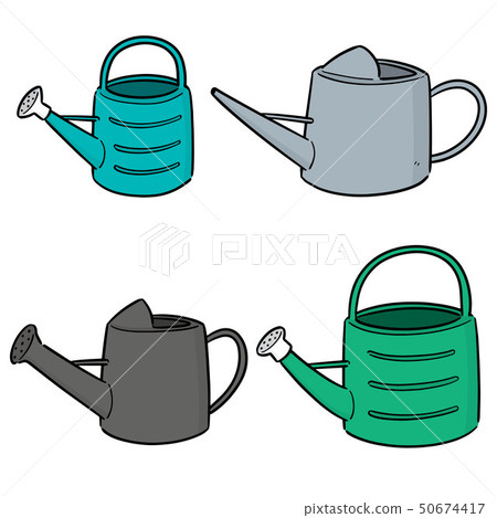 vector set of watering can vector set of watering can 50674417