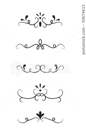 Set of dividers Set of dividers 50674615