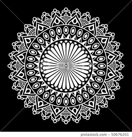 Round mandala Round mandala 50676201