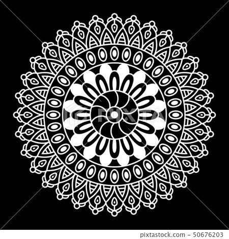 Round mandala 50676203