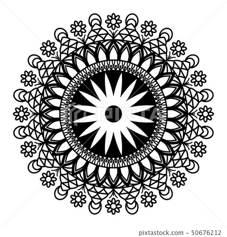Round mandala Round mandala 50676212