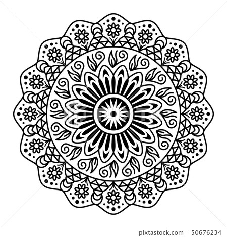 Round mandala 50676234