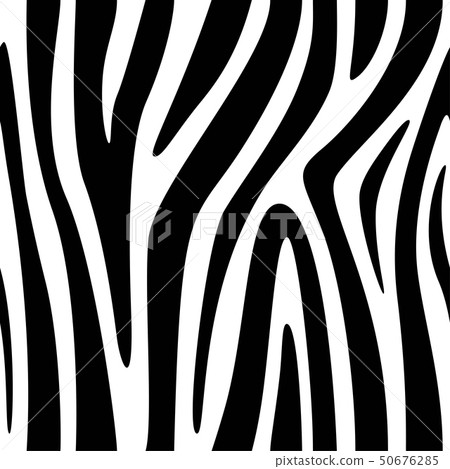 Seamless pattern of zebra skin - Stock Illustration [50676285] - PIXTA