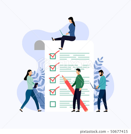 Survey report, checklist, questionnaire 50677415
